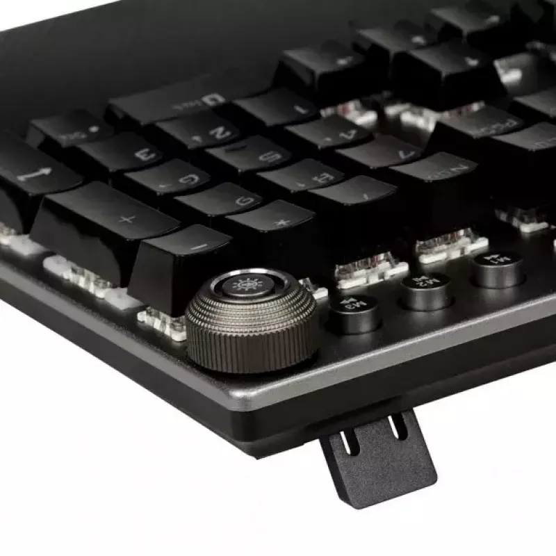 Juhtmega mehaaniline mänguklaviatuur IBOX AURORA K-4 — QWERTY, 108 klahvi, reguleeritav LED-taustvalgustus, veekindel, USB, 1,6 m kaabel