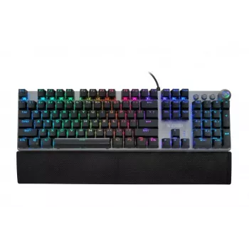 Juhtmega mehaaniline mänguklaviatuur IBOX AURORA K-4 — QWERTY, 108 klahvi, reguleeritav LED-taustvalgustus, veekindel, USB, 1,6 m kaabel