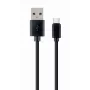 GEMBIRD USB-A 2.0 to USB-C laadimis- ja andmekaabel 1m