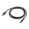 GEMBIRD USB-A 2.0 to USB-C laadimis- ja andmekaabel 1m