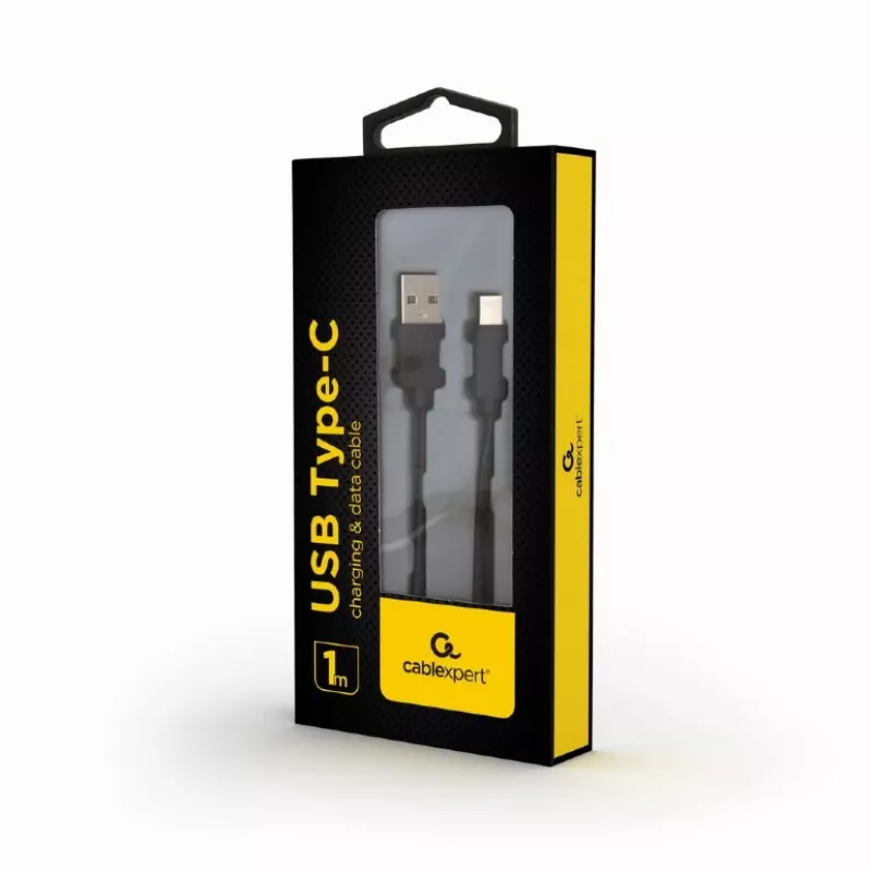 GEMBIRD USB-A 2.0 to USB-C laadimis- ja andmekaabel 1m