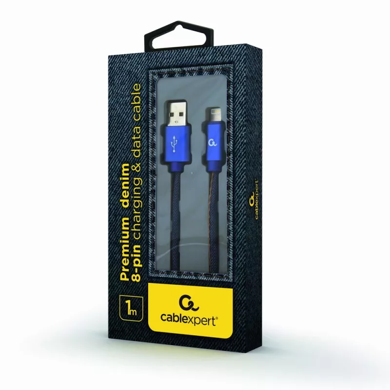 Lightning kaabel Cablexpert CC-USB2J-AMLM-1M-BL