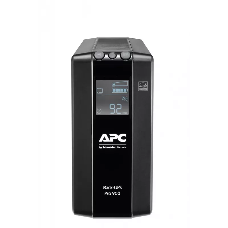 APC Back-UPS PRO BR900MI - 6x C13 väljund, USB, 900VA, Line-Interactive, 0,9 kVA, 540 W, siinus, 176 V, 294 V