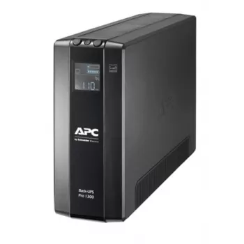 APC Back-UPS Pro, 1300VA/780W, Tower, 230V, 8x IEC C13 pistikupesa, AVR, LCD, kasutaja vahetatav aku