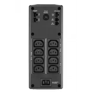 APC Back-UPS Pro, 1300VA/780W, Tower, 230V, 8x IEC C13 pistikupesa, AVR, LCD, kasutaja vahetatav aku