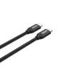 USB-C – USB-C kaabel Unitek C14059BK — 2 m, 5 A, 20 V, 480 Mbit/s, must