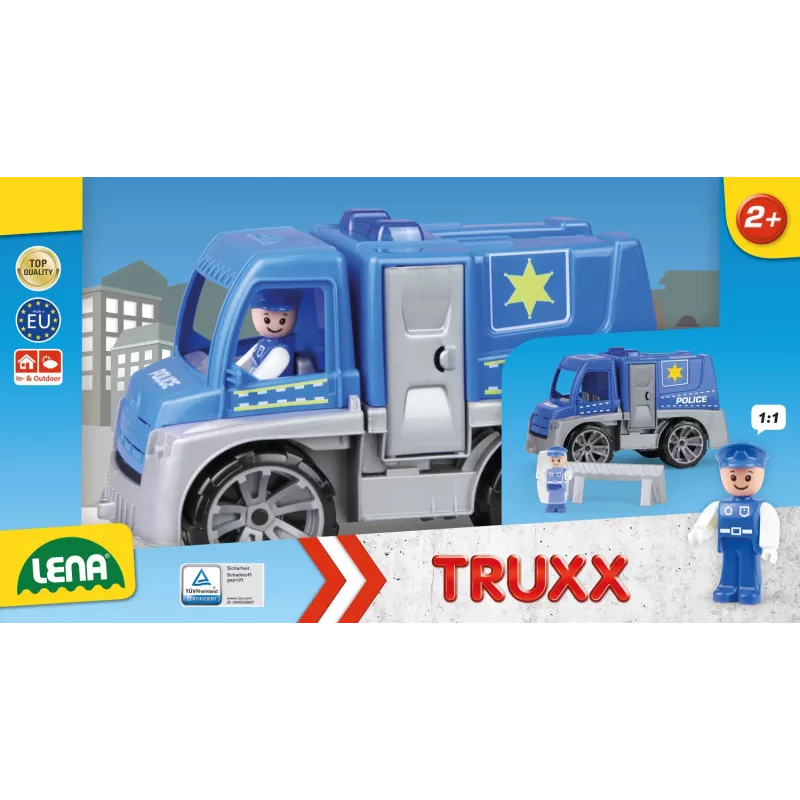 Veoauto Lena TRUXX Police lisadega