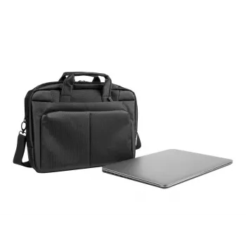 Kohver NATEC Gazelle 39,6 cm (15,6 tolli) Nailon, 2 lahtriga, õlarihmaga, must