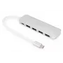 DIGITUS USB-C HUB 4-Port PD 4x USB 3.0, 1x PD Charging, hall
