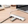 DIGITUS USB-C HUB 4-Port PD 4x USB 3.0, 1x PD Charging, hall