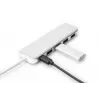 DIGITUS USB-C HUB 4-Port PD 4x USB 3.0, 1x PD Charging, hall