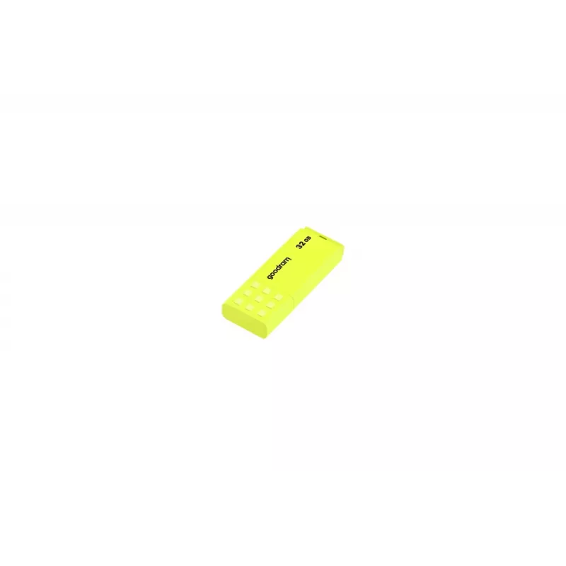 USB-mälupulk GOODRAM UME2 32 GB USB tüüp-A 2.0, lugemine 20 MB/s, kirjutamine 5 MB/s, kollane