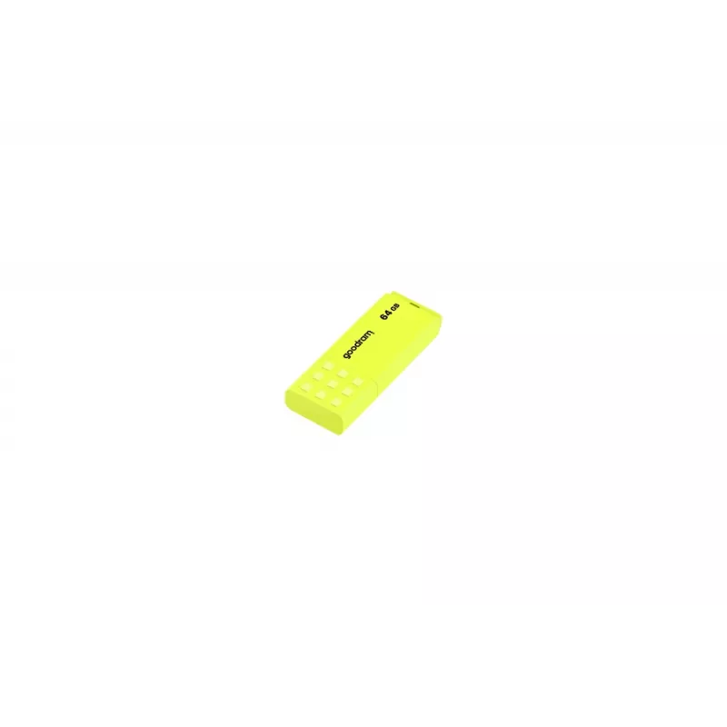 USB-mälupulk GOODRAM UME2 64 GB USB Type-A 2.0, kollane, korgiga, plastist
