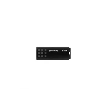 USB-mälupulk GOODRAM UME3 64 GB USB Type-A 3.2 Gen 1, lugemine 60 MB/s, kirjutamine 20 MB/s, must
