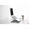 DIGITUS Kokkupandav terasest sülearvuti/tahvelarvuti alus 5 reguleerimisasendiga