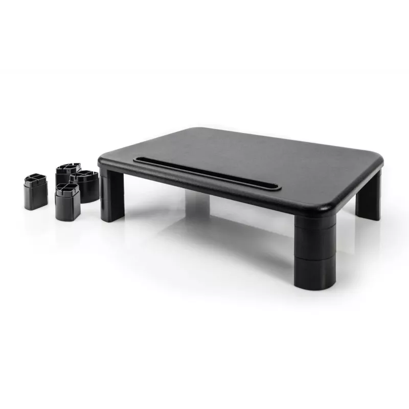 DIGITUS Reguleeritav laua pealispinna monitoritõstuk 400x280x143mm; maksimaalne koormus kuni 10kg