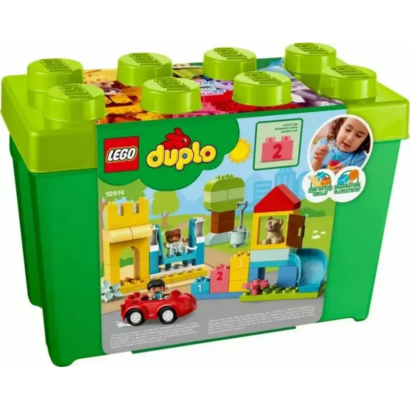 LEGO DUPLO 10914 Brick Box — 65-osaline väikelaste ehituskomplekt vanusele 1.5+