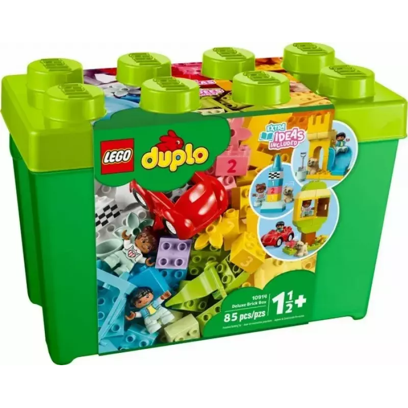 LEGO DUPLO 10914 Brick Box — 65-osaline väikelaste ehituskomplekt vanusele 1.5+