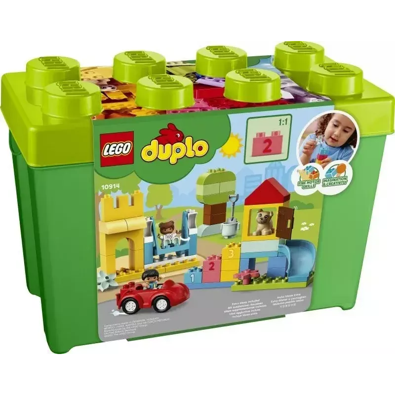 LEGO DUPLO 10914 Brick Box — 65-osaline väikelaste ehituskomplekt vanusele 1.5+