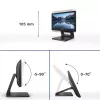 Philips 162B9T/00 arvutimonitor 39,6 cm (15,6 tolli) 1366 x 768 pikslit HD LCD puuteekraan Must