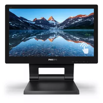 Philips 162B9T/00 arvutimonitor 39,6 cm (15,6 tolli) 1366 x 768 pikslit HD LCD puuteekraan Must