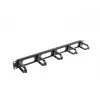Kaablihalduspaneel LANBERG AK-1205-B, 1U metallist, 19 tolli (482,6 mm) laius, 80 mm sügavus, must