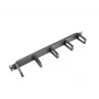 Kaablihalduspaneel LANBERG AK-1202-B, 1U, 19-tolline (482,6 mm) laius, sügavus 78,7 mm, must