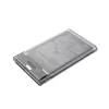 Unitek HDD/SSD korpus S1103A läbipaistev 2,5-tollistele SATA III ketastele, USB 3.1 Gen 1 (Micro-USB B)