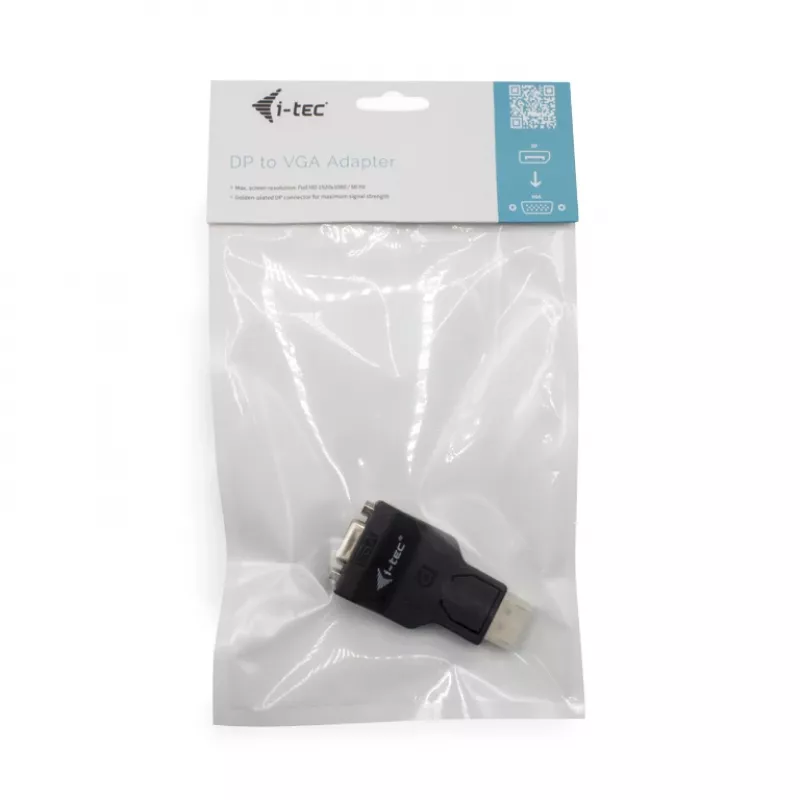 Adapter DisplayPort to VGA i-tec DP2VGAADA