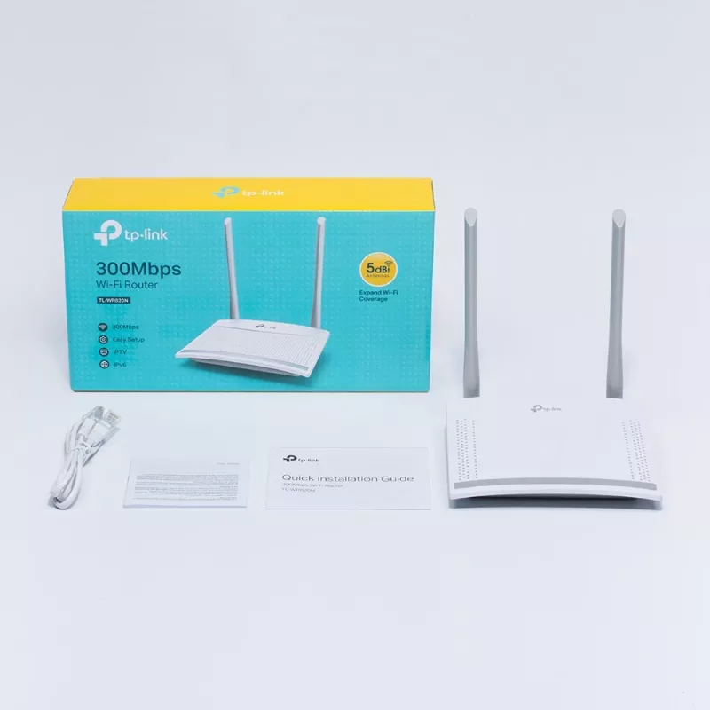 TP-Link TL-WR820N traadita ruuter Fast Ethernet Single-band (2,4 GHz) Valge