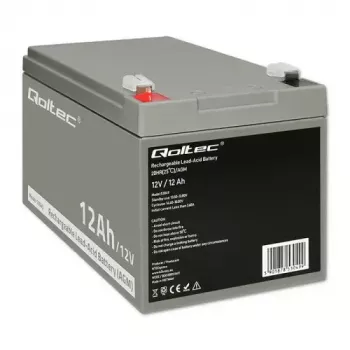 UPS-i aku QOLTEC 53049, VRLA AGM 12 V 12 Ah, hall, 150×98×95 mm