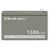 UPS-i aku QOLTEC 53049, VRLA AGM 12 V 12 Ah, hall, 150×98×95 mm