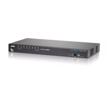 ATEN 8-pordiline USB - HDMI KVM-lüliti USB-perifeeriapordiga, 1920 x 1200 pikslit, WUXGA, 8,56 W, must