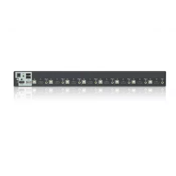 ATEN 8-pordiline USB - HDMI KVM-lüliti USB-perifeeriapordiga, 1920 x 1200 pikslit, WUXGA, 8,56 W, must