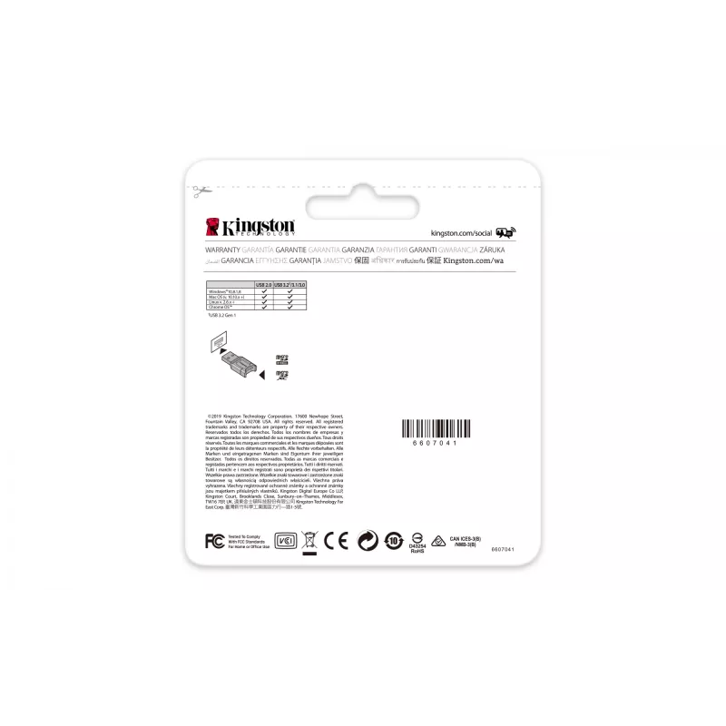 Kingston Technology MobileLite Plus kaardilugeja USB 3.2 Gen 1 (3.1 Gen 1) Type-A Must