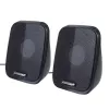 Kõlar Audiocore AC835 juhtmega 2.0 6 W USB must lauakõlarid