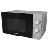 Solo mikrolaineahi Gorenje MO20E1S — 20 L, 800 W, pöördnupp, 270 mm pöördalus, roostevaba teras/must