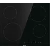Sisseehitatud keraamiline pliit Gorenje ECT641BSC, 60 cm, 4 tsooni, puutetundlik juhtimine, must