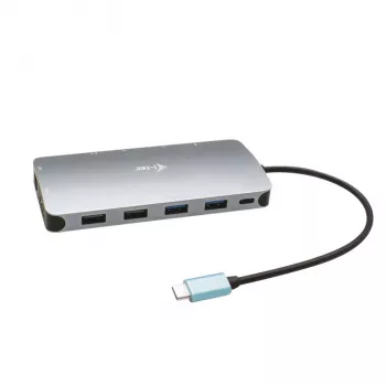 i-tec Metal USB-C Nano 3x Display dokkimisjaam + Power Delivery 100 W