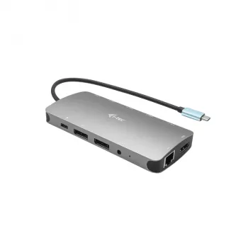 i-tec Metal USB-C Nano 3x Display dokkimisjaam + Power Delivery 100 W