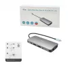 i-tec Metal USB-C Nano 3x Display dokkimisjaam + Power Delivery 100 W