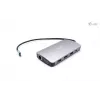Dokkimisjaam i-tec Metal USB-C Travel Nano Dock HDMI/VGA LAN-iga ja toiteedastusega 100 W