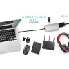 Dokkimisjaam i-tec Metal USB-C Travel Nano Dock HDMI/VGA LAN-iga ja toiteedastusega 100 W