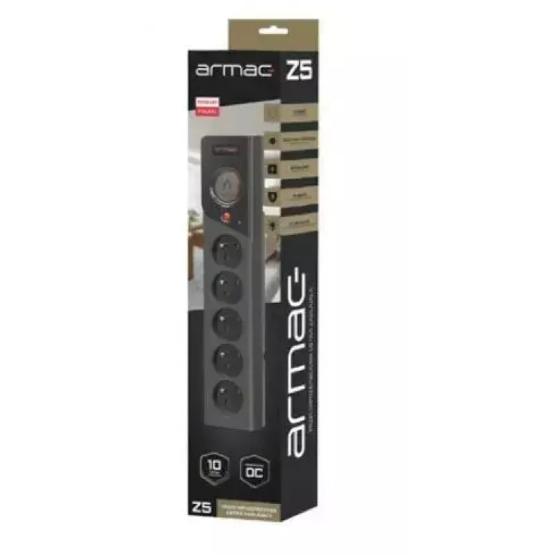 Pikendusjuhe ARMAC Z5 1.5M — 5×230V pistikupesa, 10A