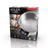 Elektrooniline köögikaal Adler AD 3166 – 5 kg maht, 1 g täpsus, roostevabast terasest kauss 0,9 l, LCD, taimer