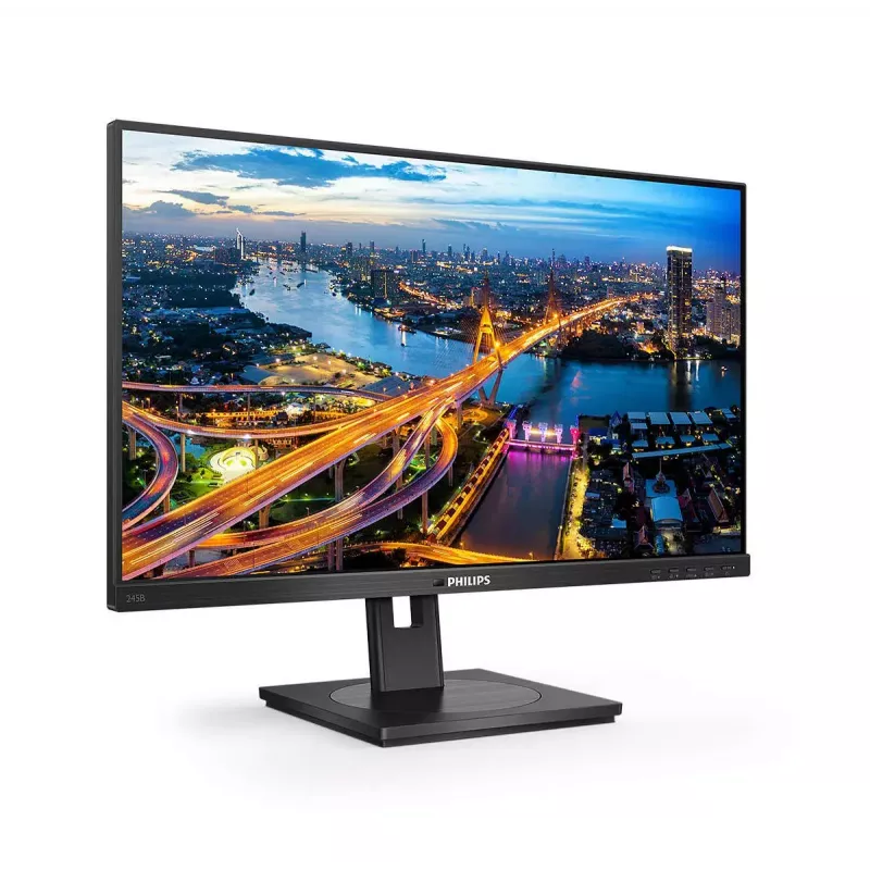Philips B Line 245B1/00 arvutimonitor 60,5 cm (23,8 tolli) 2560 x 1440 pikslit Quad HD LED must