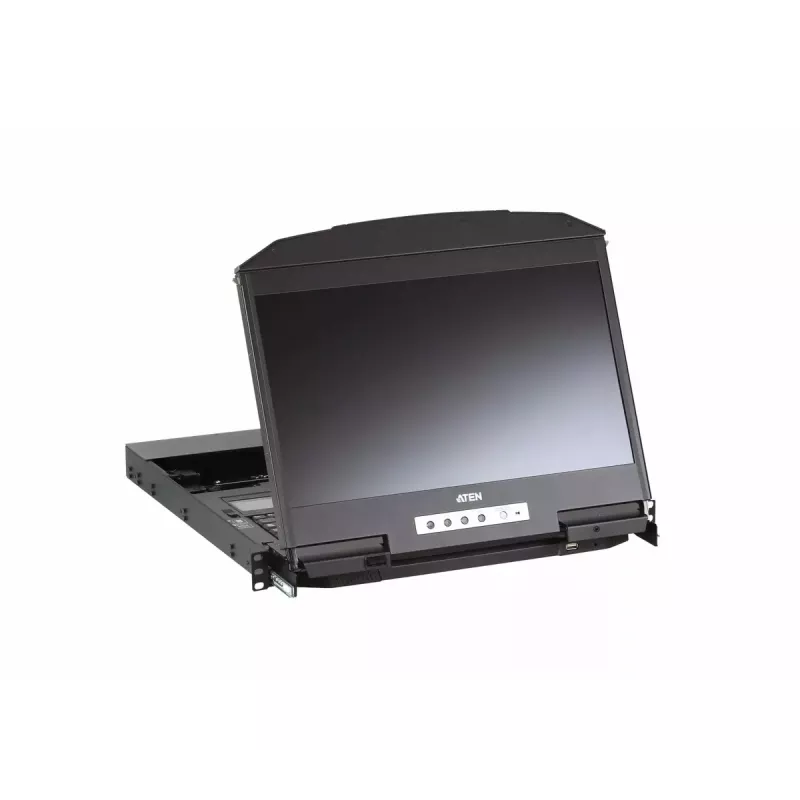 ATEN 18.5-tolline kahe siiniga USB HDMI-DVI-VGA Full HD