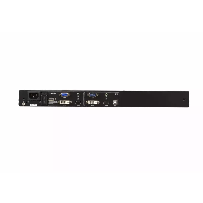 ATEN 18.5-tolline kahe siiniga USB HDMI-DVI-VGA Full HD