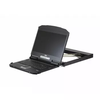 ATEN 18.5-tolline kahe siiniga USB HDMI-DVI-VGA Full HD