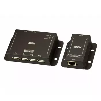 ATEN 4-pordiline USB 2.0 CAT 5 pikendaja (kuni 50 m)